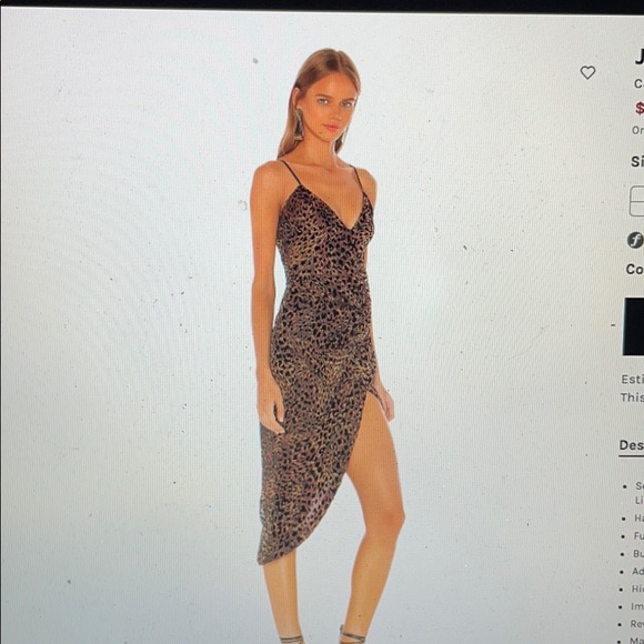 Revolve Midi Dress - Picture 2 of 4